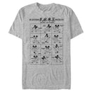 Men's Mickey & Friends Mickey Mouse Kung-Fu Scroll Guide T-Shirt
