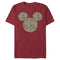 Men's Mickey & Friends Mickey & Mickey Mouse Cheetah Print Classic Ears T-Shirt
