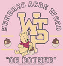 Girl's Winnie the Pooh Bear Collegiate T-Shirt