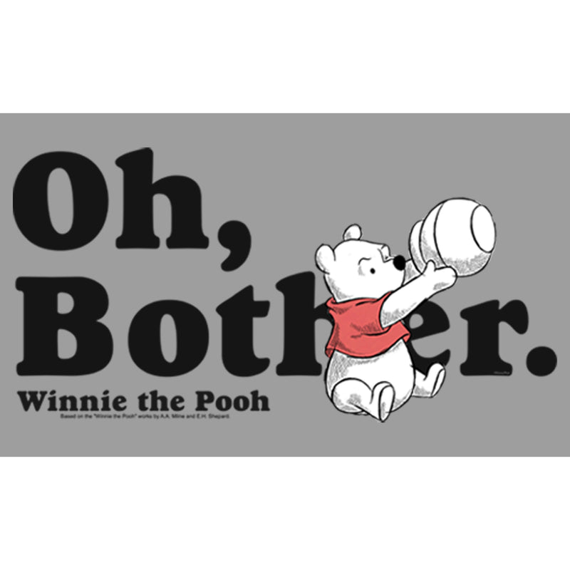 Boy's Winnie the Pooh Oh, Bother Pull Over Hoodie