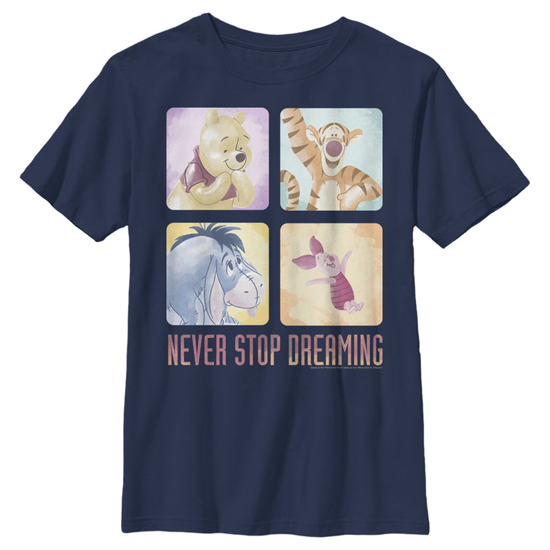 Boy's Winnie the Pooh Never Stop Dreaming T-Shirt