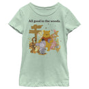 Girl's Winnie the Pooh All Good in the Woods T-Shirt