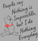 Boy's Winnie the Pooh I Do Nothing Everyday T-Shirt