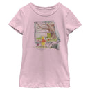 Girl's Winnie the Pooh Window Watching T-Shirt