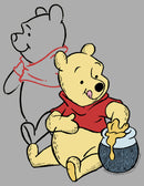 Boy's Winnie the Pooh Honey and Happiness T-Shirt