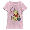 Girl's Winnie the Pooh Honey and Happiness T-Shirt