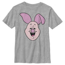 Boy's Winnie the Pooh Piglet Big Face T-Shirt