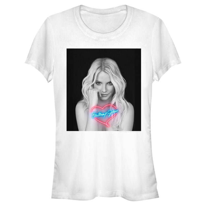 Junior's Britney Spears Jean Album Cover T-Shirt