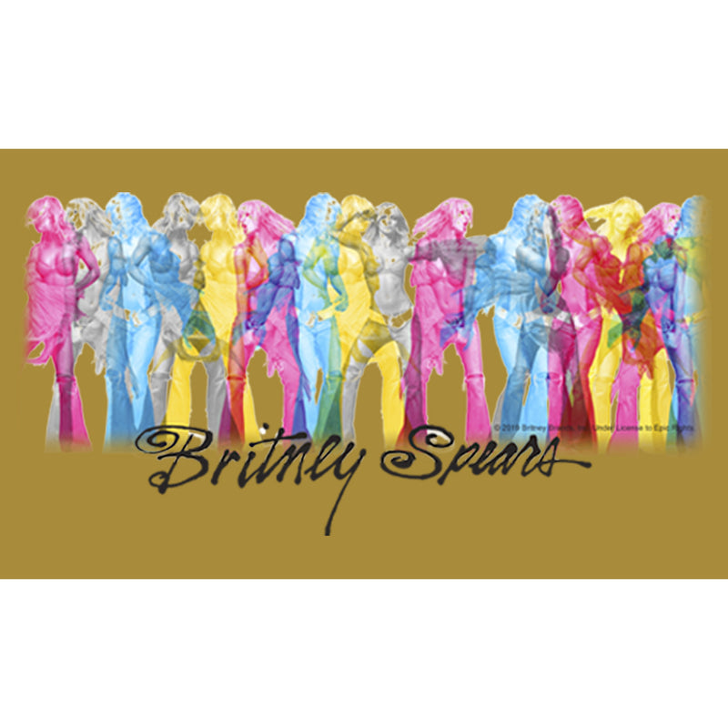 Junior's Britney Spears Rainbow on Stage Festival Muscle Tee