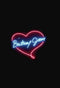 Men's Britney Spears Jean Neon Heart Tank Top