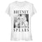 Junior's Britney Spears Classic Star Frame T-Shirt