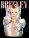 Men's Britney Spears Pop Star Glitch T-Shirt