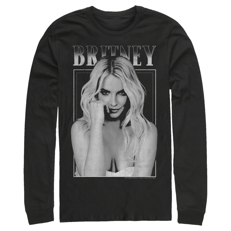 Men's Britney Spears Secret Star Long Sleeve Shirt