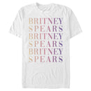 Men's Britney Spears Name Stack T-Shirt