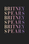 Junior's Britney Spears Name Stack Festival Muscle Tee