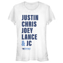 Junior's NSYNC Band Name Stack T-Shirt