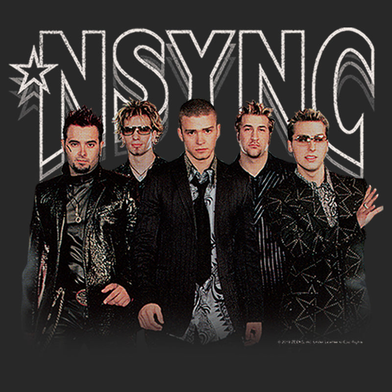 Women's NSYNC Rocker Band Pose T-Shirt