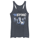 Women's NSYNC Attitude Pose Racerback Tank Top