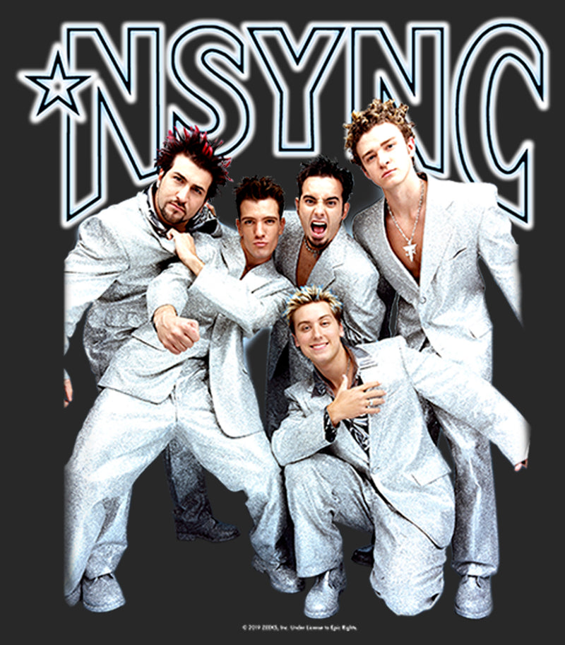 Women's NSYNC Iconic White Suits T-Shirt