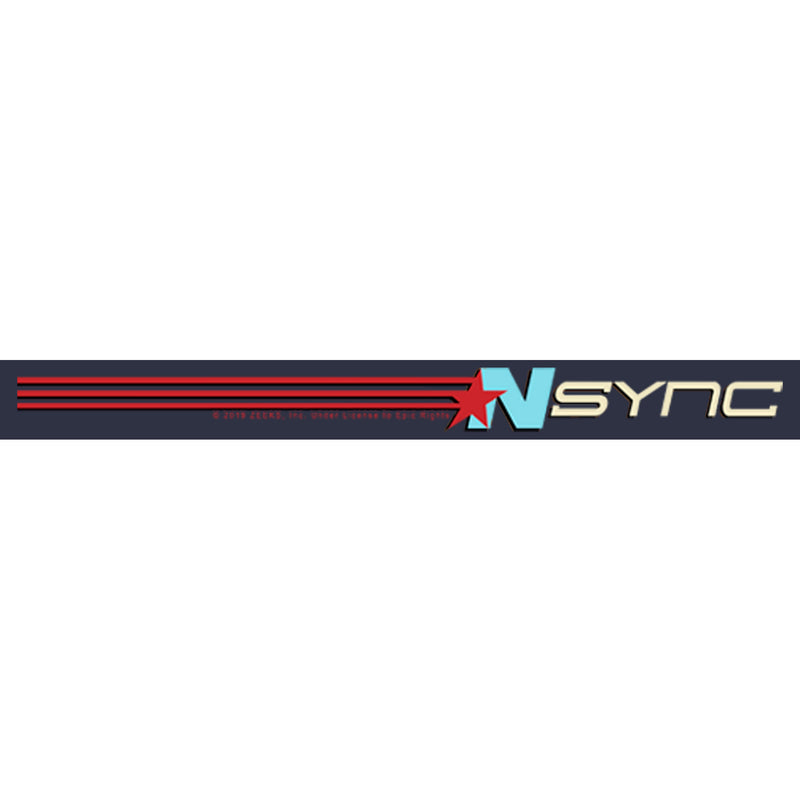 Women's NSYNC Retro Band Stripe T-Shirt