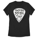 Women's Twisted Sister Guitar Pick Logo T-Shirt