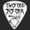 Women's Twisted Sister Guitar Pick Logo T-Shirt