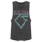 Junior's Twisted Sister Neon Logo Festival Muscle Tee