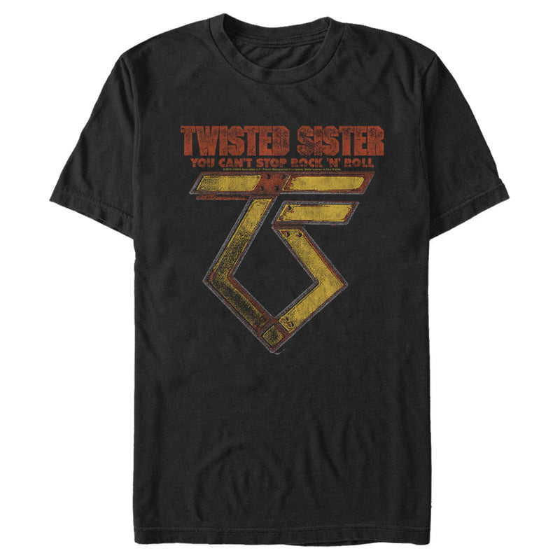 Men's Twisted Sister You Can't Stop Rock 'N' Roll T-Shirt