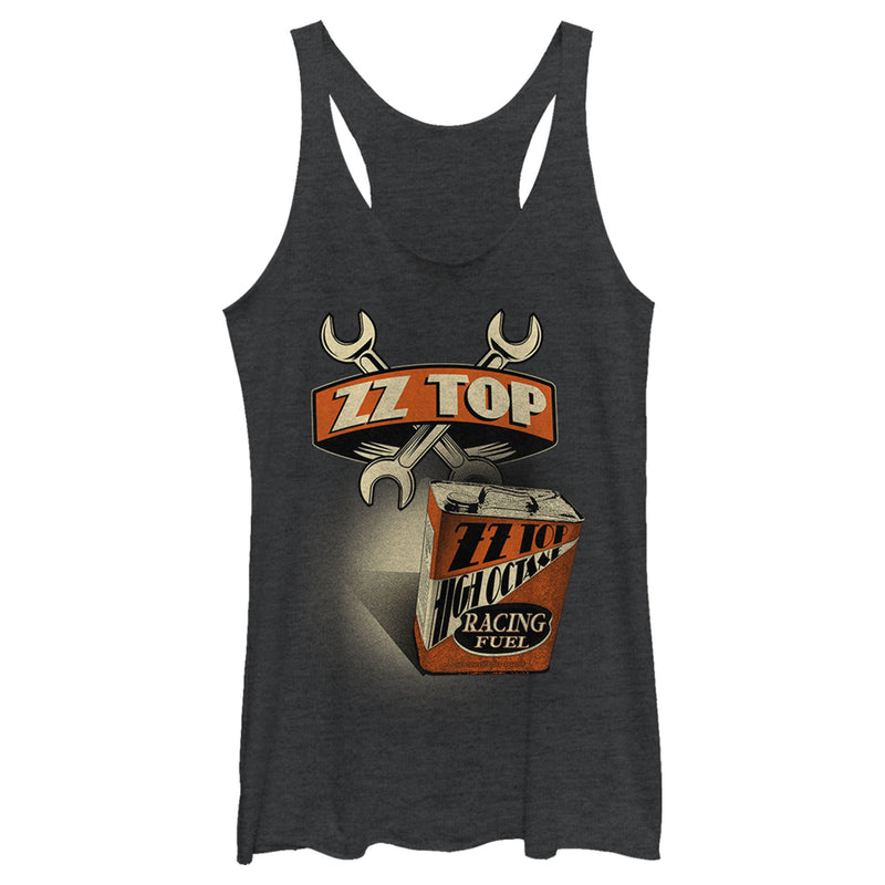 Women's ZZ TOP High Octane Racing Fuel Racerback Tank Top