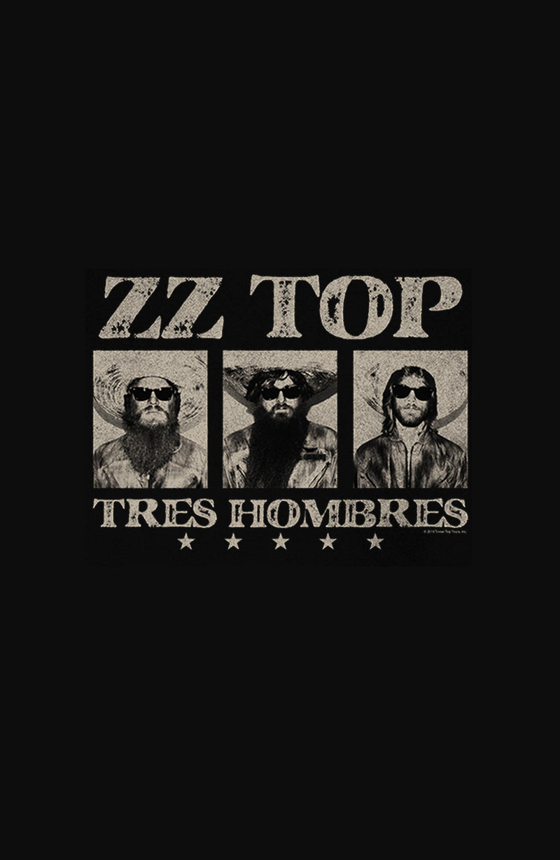 Junior's ZZ TOP Tres Hombres Racerback Tank Top