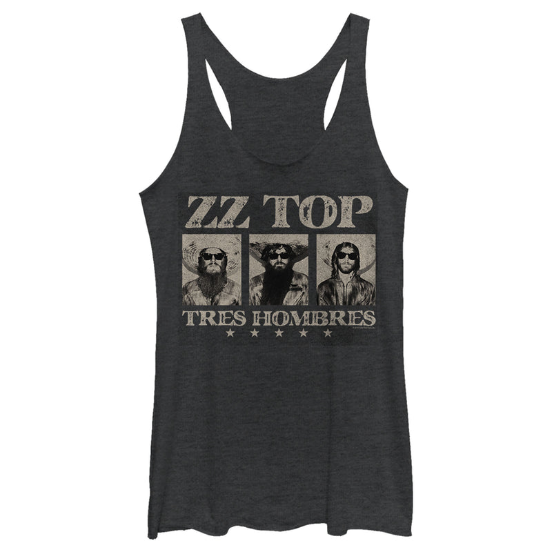 Women's ZZ TOP Tres Hombres Racerback Tank Top