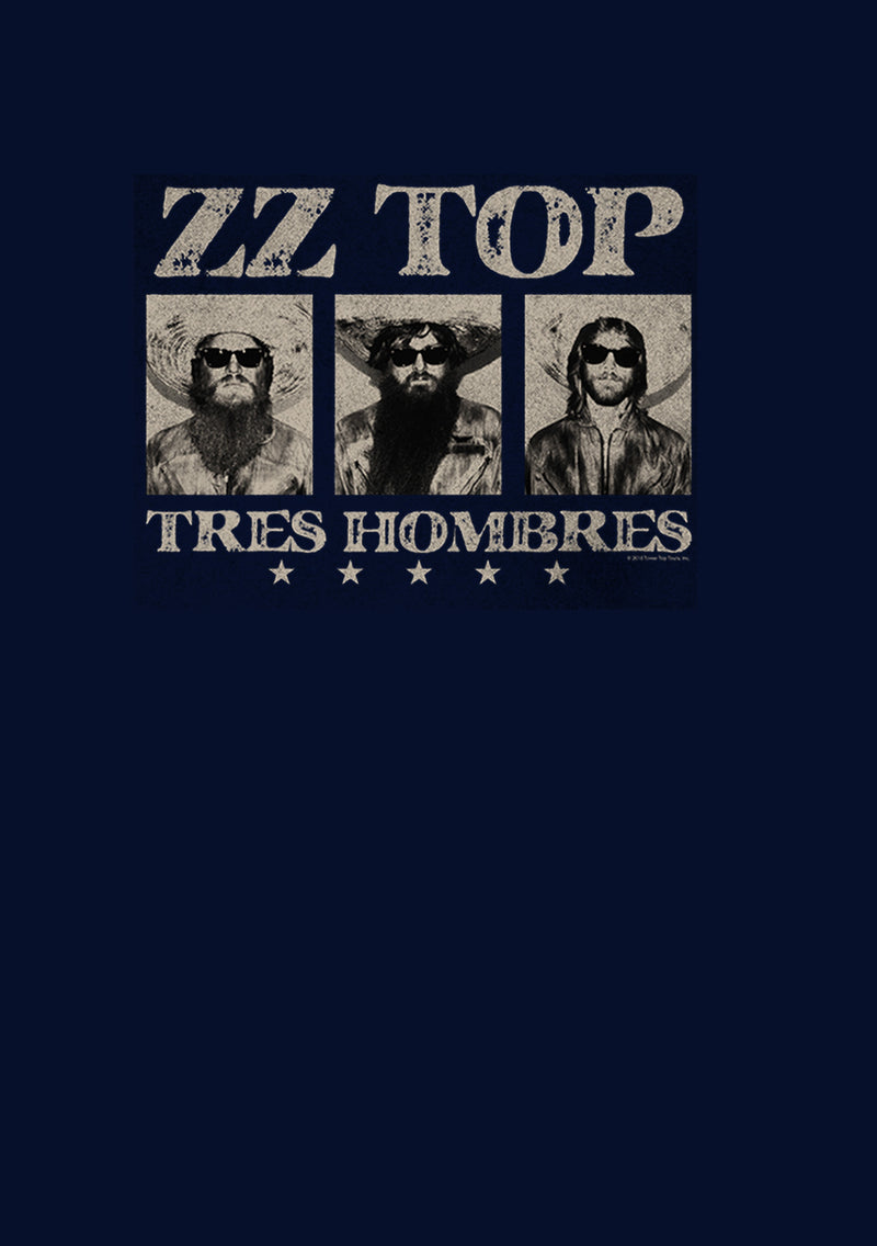 Men's ZZ TOP Tres Hombres Pull Over Hoodie