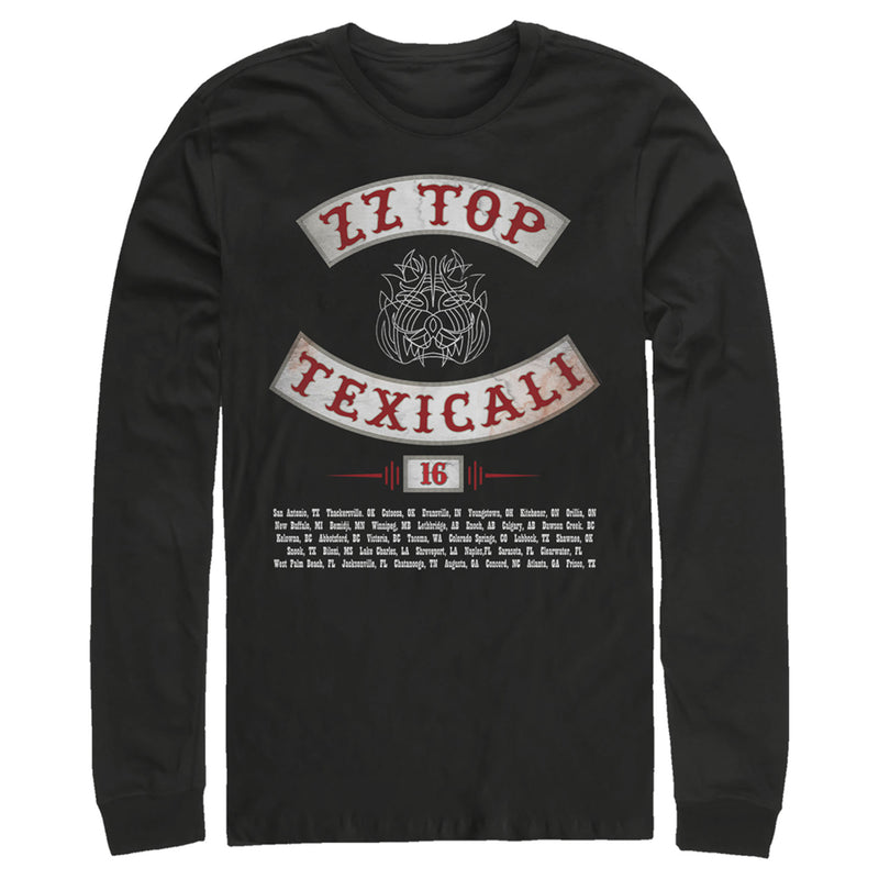 Men's ZZ TOP Texicali Long Sleeve Shirt
