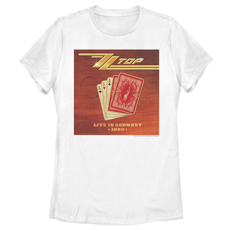 Women's ZZ TOP Live in Germany T-Shirt