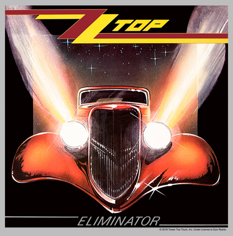 Men's ZZ TOP Classic Car Eliminator T-Shirt