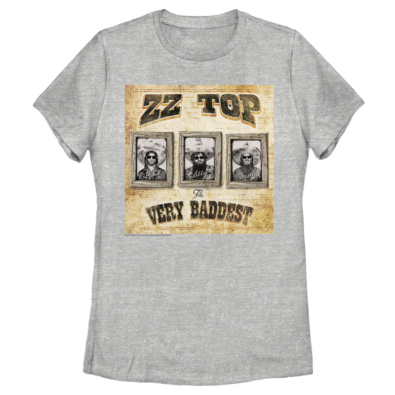 Women's ZZ TOP The Very Baddest T-Shirt