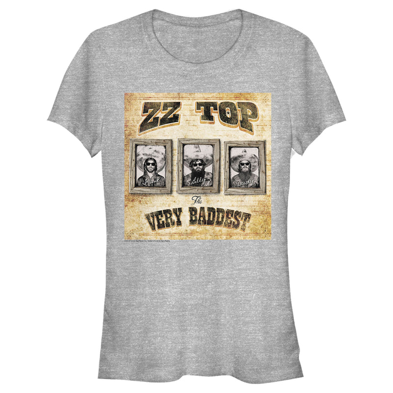 Junior's ZZ TOP The Very Baddest T-Shirt