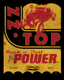 Junior's ZZ TOP Rock n Roll Power T-Shirt