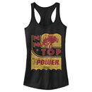 Junior's ZZ TOP Rock n Roll Power Racerback Tank Top