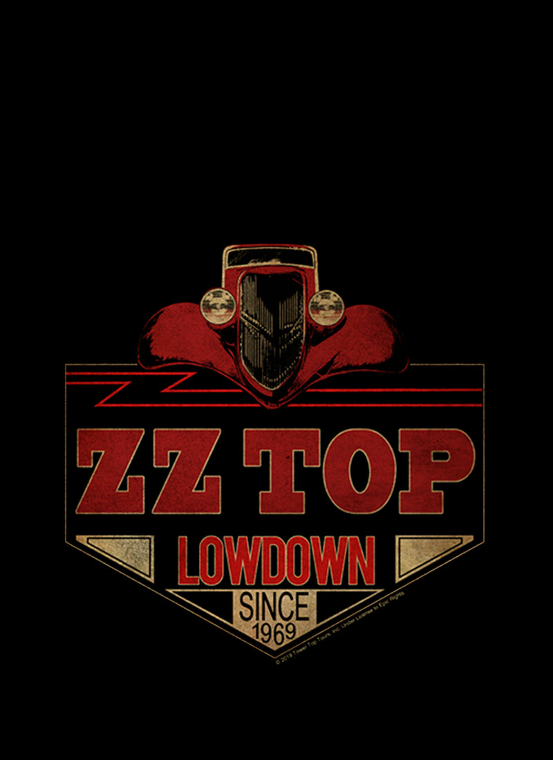 Junior's ZZ TOP Lowdown T-Shirt