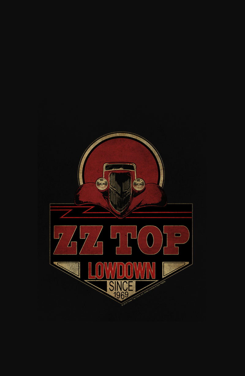 Junior's ZZ TOP Lowdown Racerback Tank Top