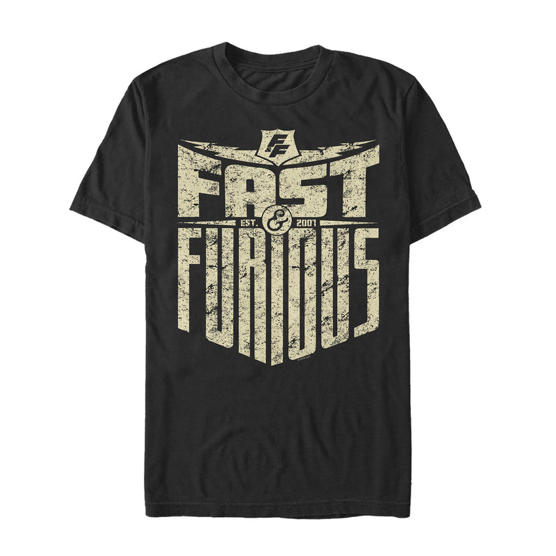 Men's Fast & Furious Vintage Title T-Shirt