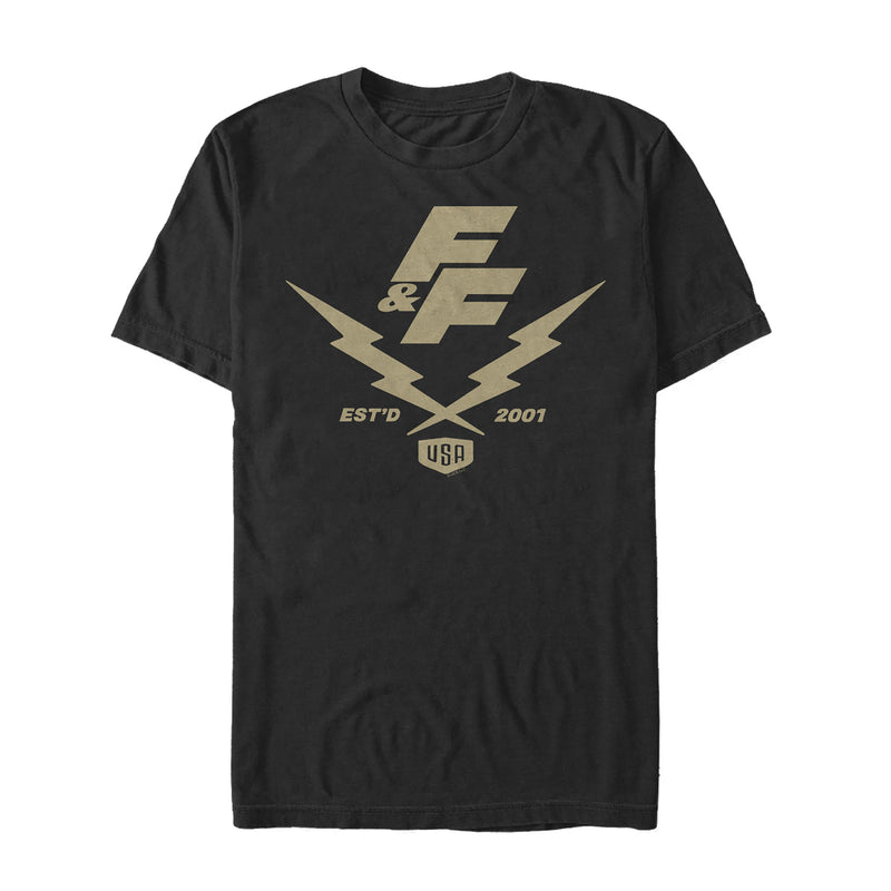 Men's Fast & Furious FF 2001 Logo T-Shirt