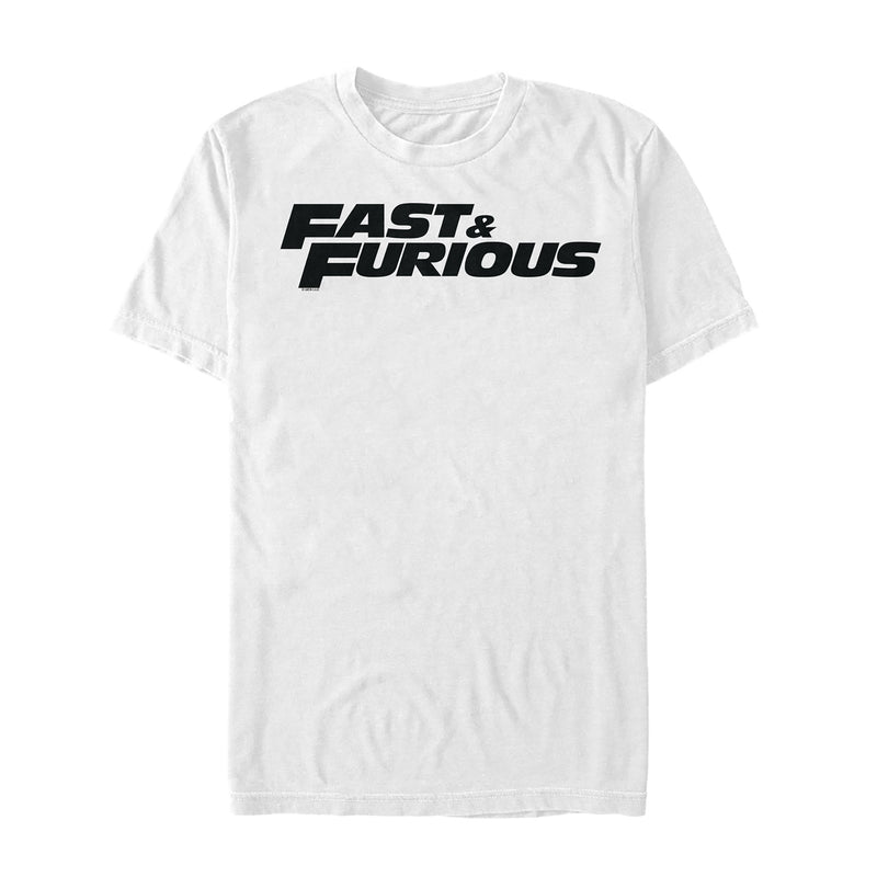 Men's Fast & Furious Solid Logo T-Shirt