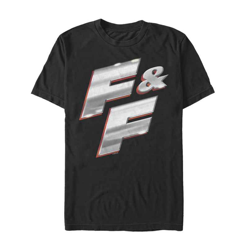 Men's Fast & Furious Metallic FF Logo T-Shirt