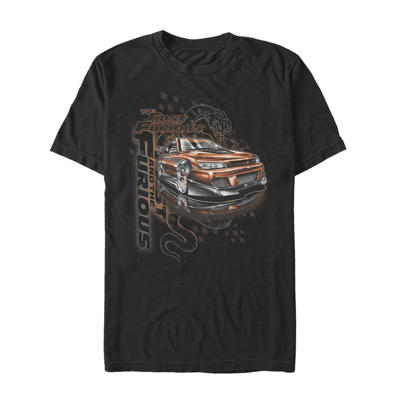 Men's Fast & Furious Snake Spirit Car T-Shirt