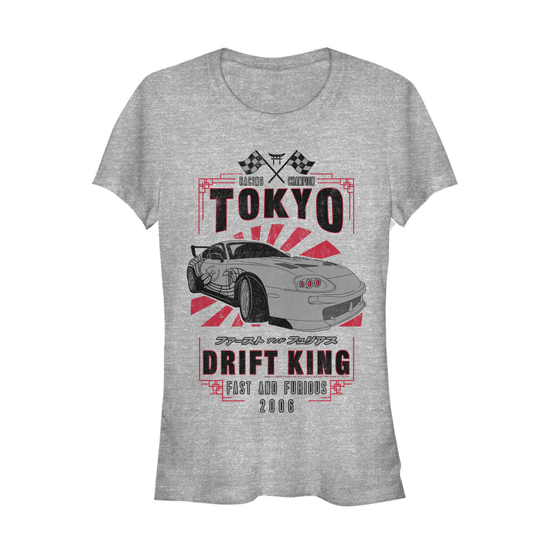 Junior's Fast & Furious Tokyo Drift King T-Shirt