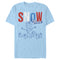 Men's Frozen Olaf Snow Bros Portrait T-Shirt