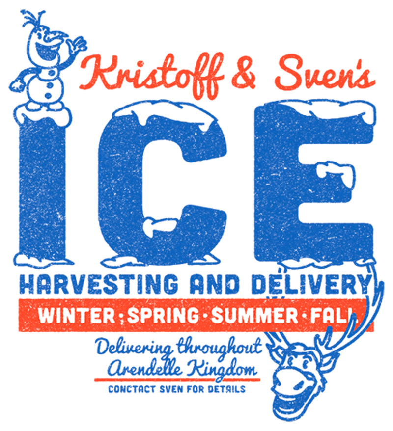 Men's Frozen Sven and Kristoff Ice Shoppe T-Shirt
