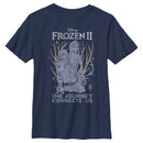 Boy's Frozen 2 Vintage Journey Connects T-Shirt
